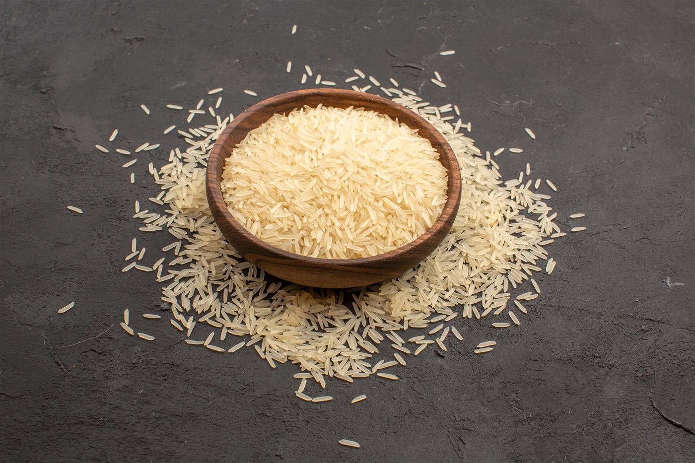 Basmati rice grains — premium quality from Orbixa Exim